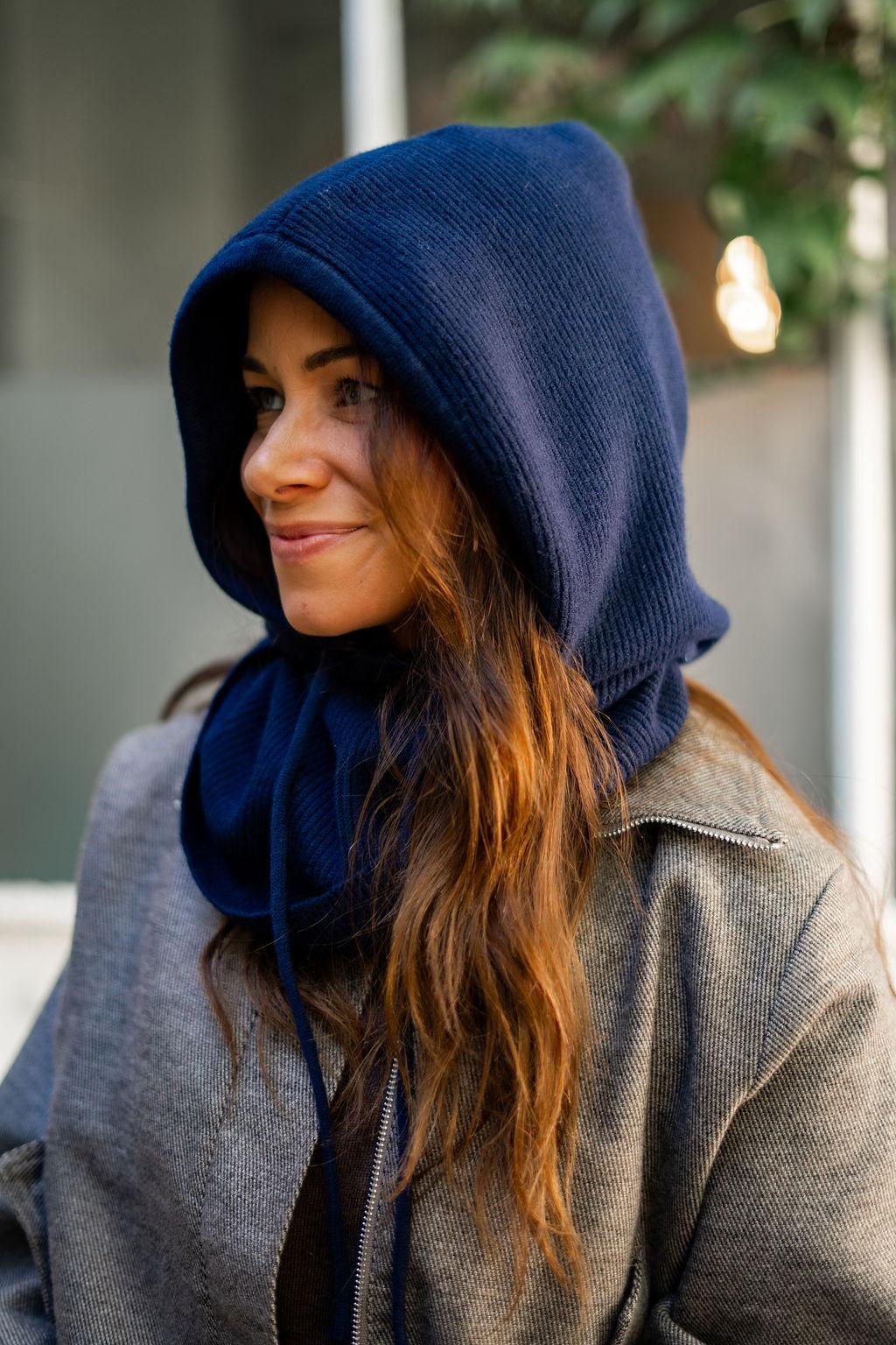 Capuche en maille