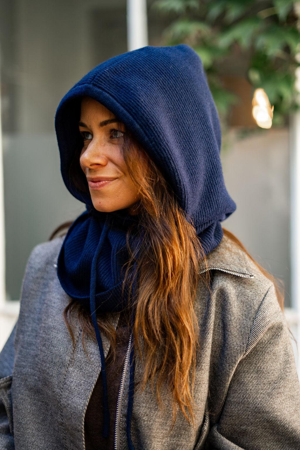 Capuche en maille