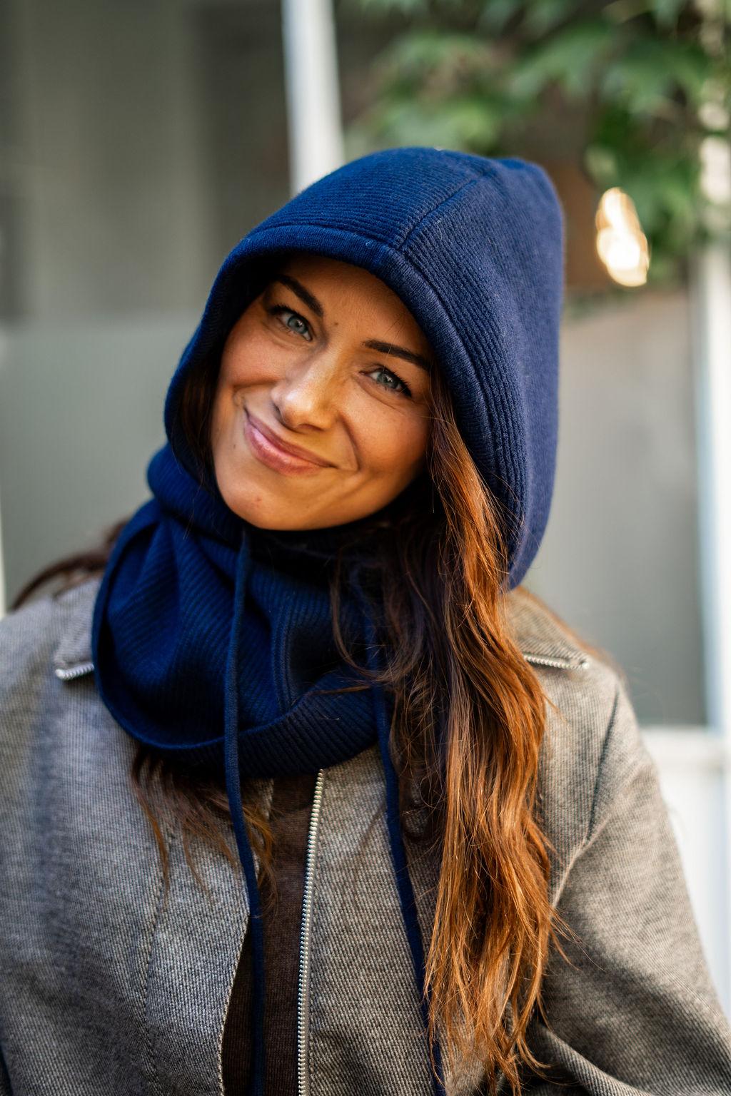 Capuche en maille