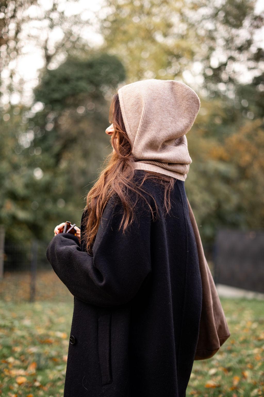 Capuche en maille